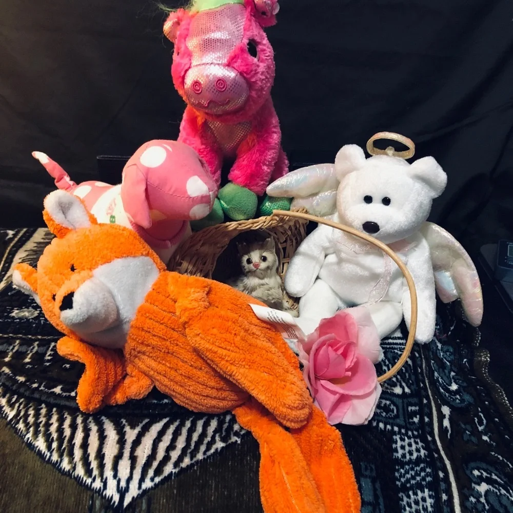 Lot of Four Plush Toys